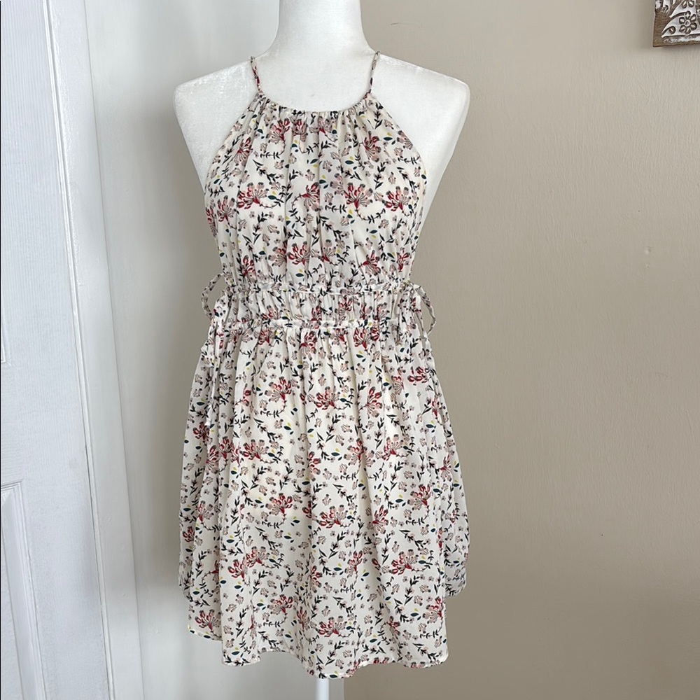 Floral Halter Dress